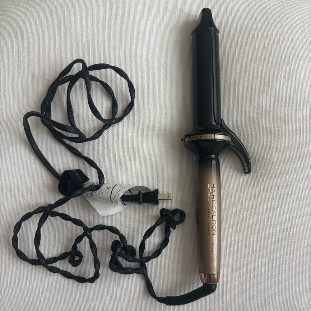 Black and Gold Curling Iron